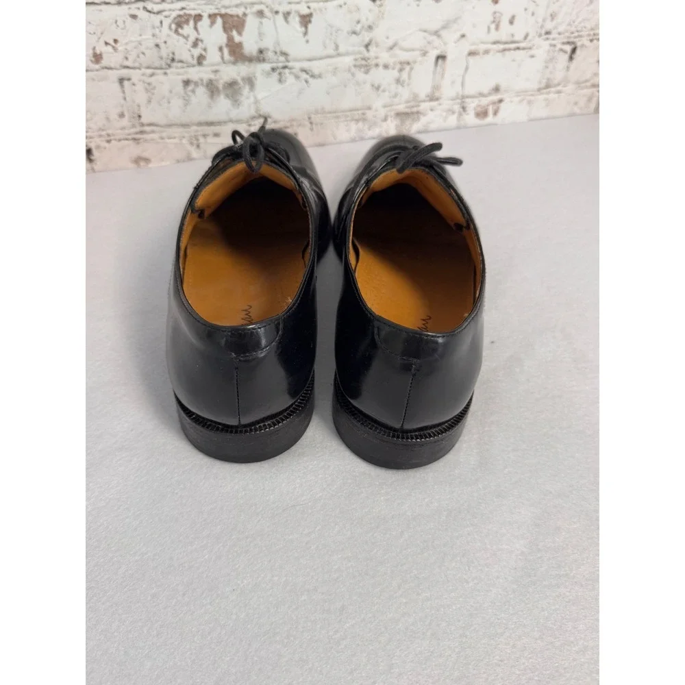 Cole Haan Mens Black Leather Split Toe‎ Derby Dress Shoes C07603 Size 8.5 M